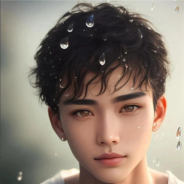 动漫戴眼镜的少年感男生头像图片