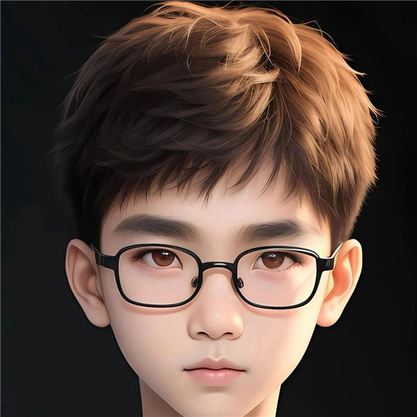 动漫戴眼镜的少年感男生头像图片