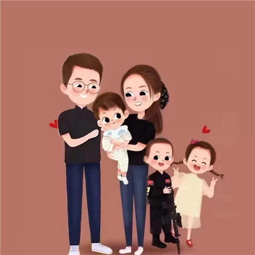 2025最火家庭一家人亲子头像图片