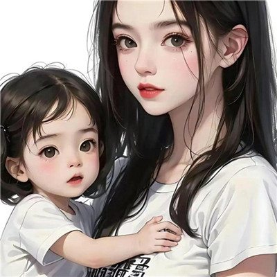 抖音最火的亲子头像图片