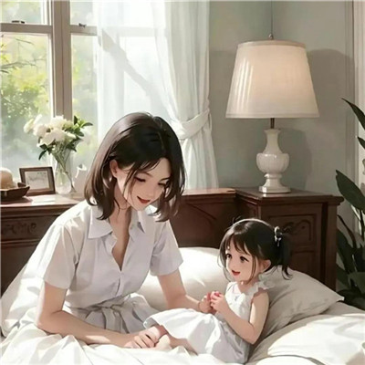 抖音最火的亲子头像图片