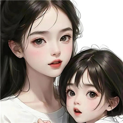 抖音最火的亲子头像图片