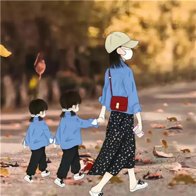 抖音最火的亲子头像图片