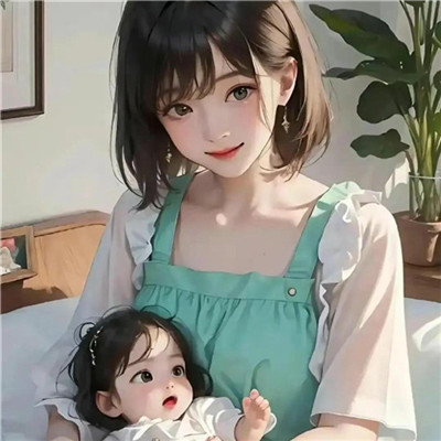 抖音最火的亲子头像图片