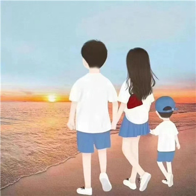 抖音最火的亲子头像图片