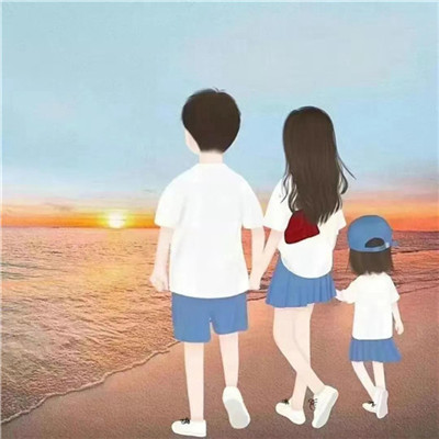 抖音最火的亲子头像图片