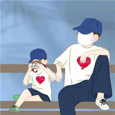 抖音最火的亲子头像图片