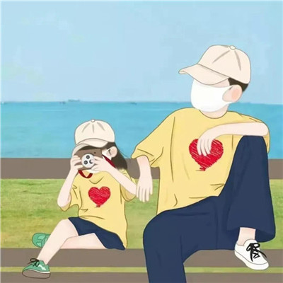 抖音最火的亲子头像图片