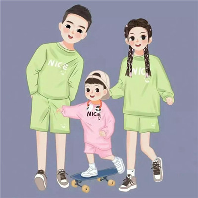 抖音最火的亲子头像图片