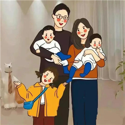 抖音最火的亲子头像图片