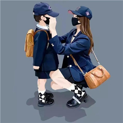 抖音最火的亲子头像图片