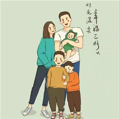 抖音最火的亲子头像图片