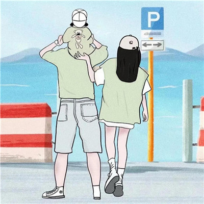 最近很火的亲子头像图片