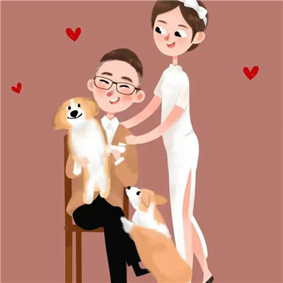 最近很火的亲子头像图片