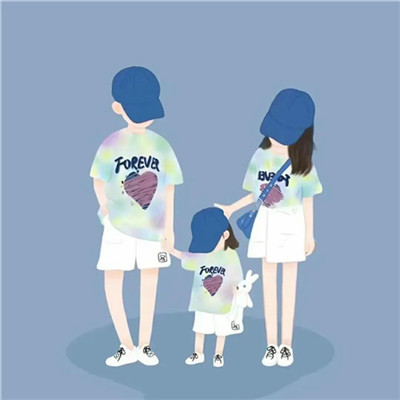 最近很火的亲子头像图片