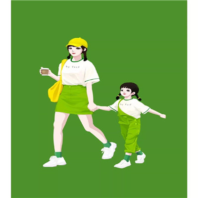 一家人温馨的亲子头像图片