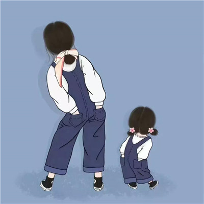 一家人温馨的亲子头像图片
