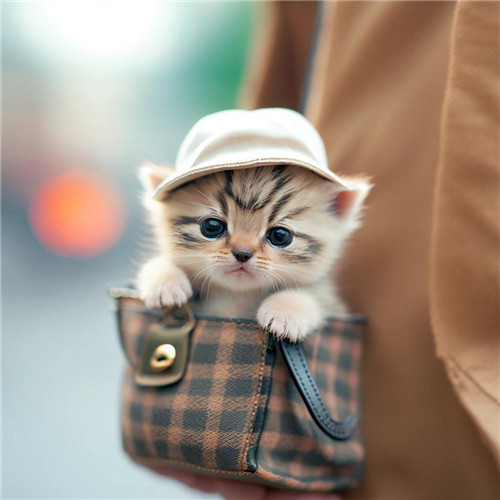可爱猫猫百变职业打工人头像图片