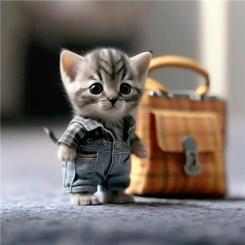 可爱猫猫百变职业打工人头像图片