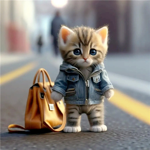 可爱猫猫百变职业打工人头像图片