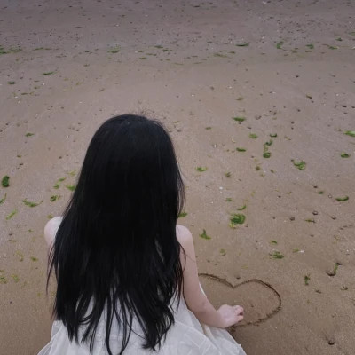 超好看女生头像背影唯美高清图片