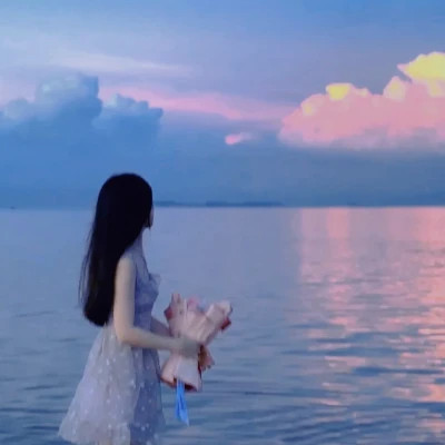 超好看女生头像背影唯美高清图片