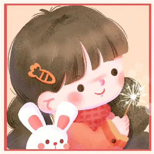 超可爱的跨年头像图片