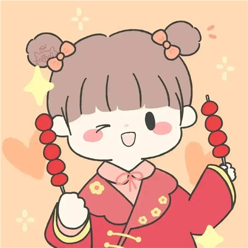 超可爱的跨年头像图片