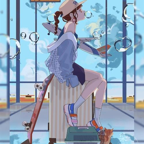 旅游头像图片大全女唯美高清