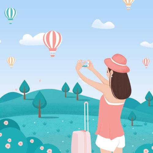 头像图片2025最新款女旅行