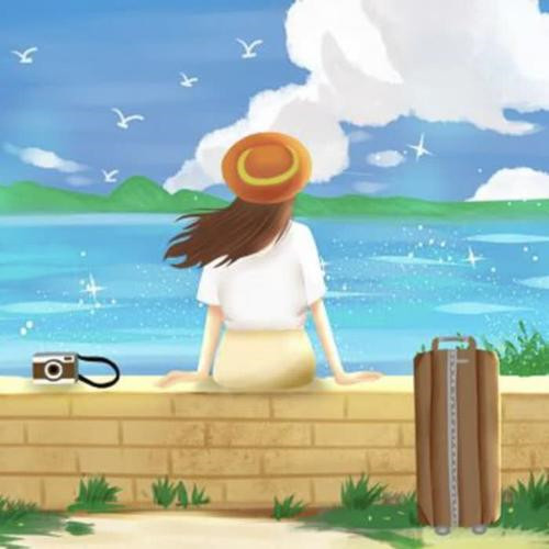 头像图片2025最新款女旅行