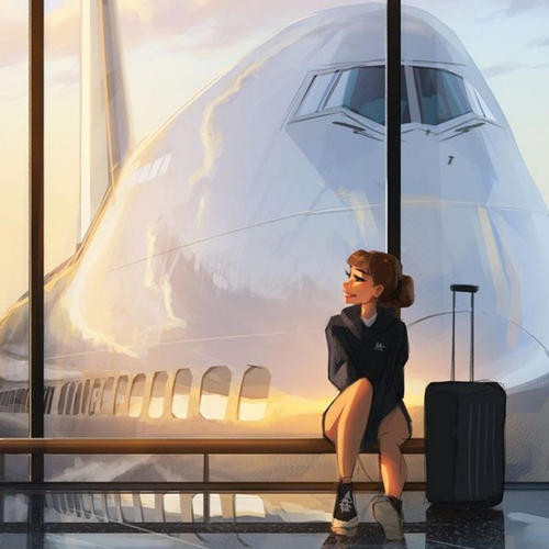 头像图片2025最新款女旅行