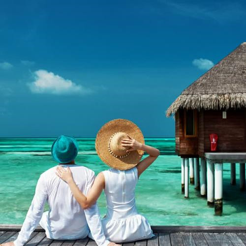 最新情侣头像高清图旅行版两个人唯美