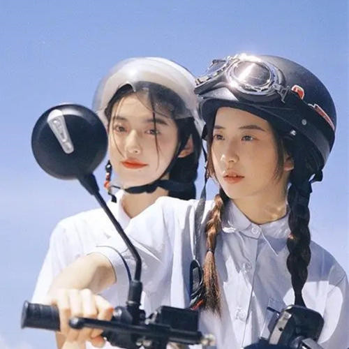 闺蜜旅行头像图片