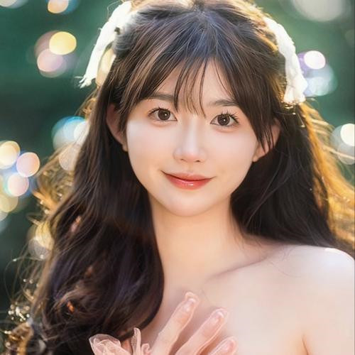 2025女生唯美真人头像图片