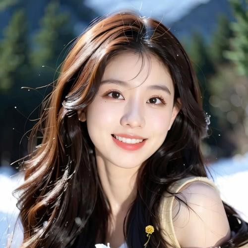 2025女生唯美真人头像图片