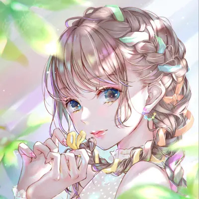 好看的微信头像女动漫少女