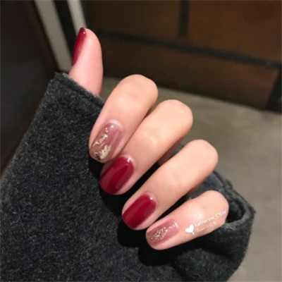 突出美甲照片的头像