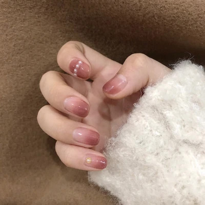 突出美甲照片的头像
