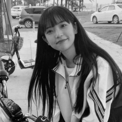 女生微信黑白头像