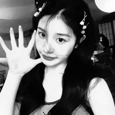 高级感满满的黑白风格女头
