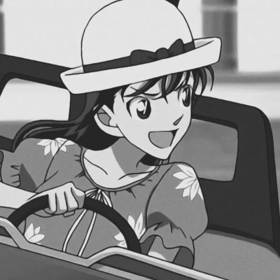 动漫黑白情侣头像一男一女