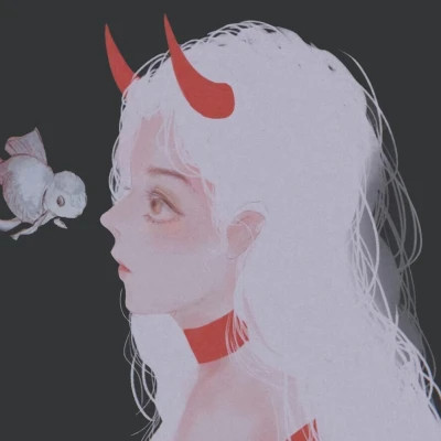 好看的不易撞动漫情侣头像