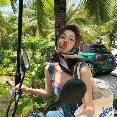 微信宝藏神仙女头图片