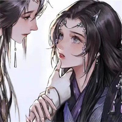 动漫情侣头像一男一女情头