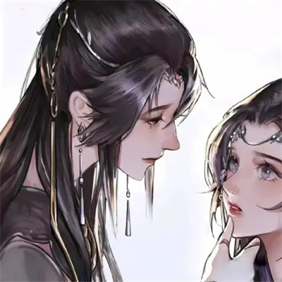 动漫情侣头像一男一女情头