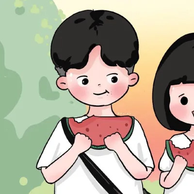 超好看的情侣头像图片