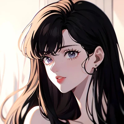 女生AI头像图片