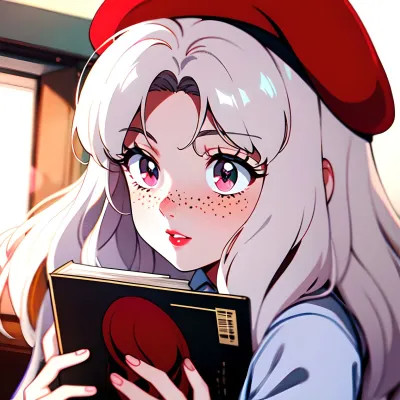 女生AI头像图片