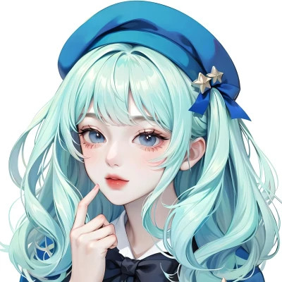 微信ai头像女生高清图片